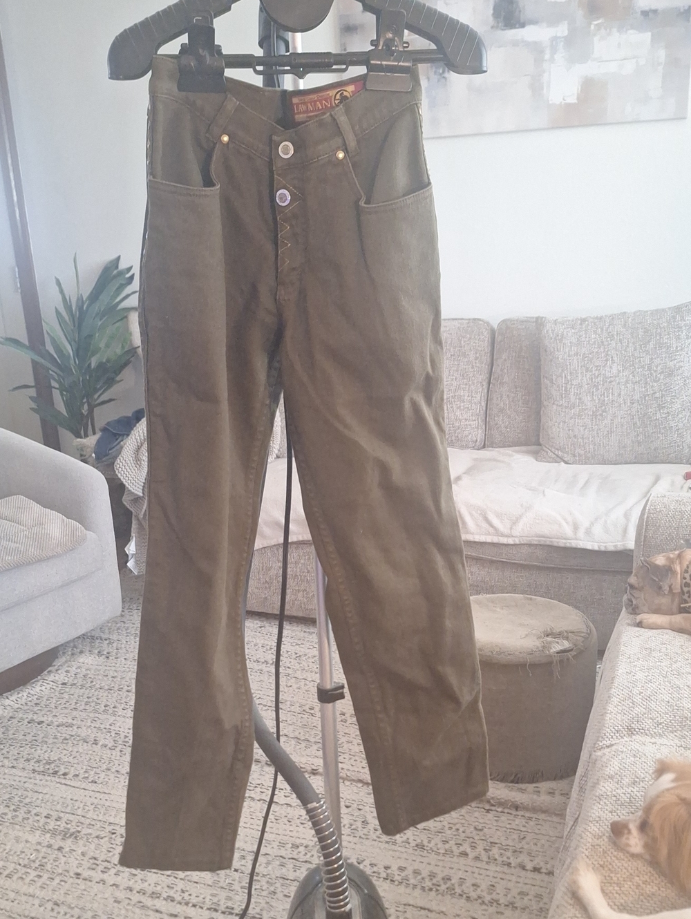 LIVININ Olive High-Rise Women's Jeans